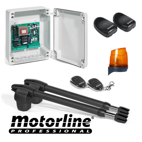 Kit automatizare poarta batanta 2x2.5m MOTORLINE Kit automatizare poarta batanta 2x2.5m MOTORLINE
