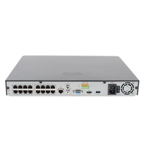 NVR 4K, 16 canale IP 8MP + 16 porturi PoE_NVR302-16S-P16